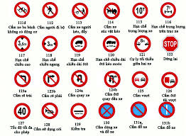 Thi công biển báo giao thông hình tròn