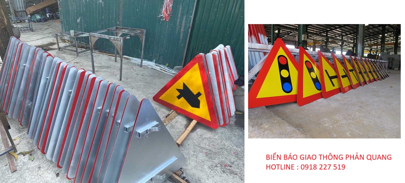 Gia công biển báo giao thông